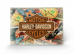 Retro plakát HARLEY DAVIDSON - logo