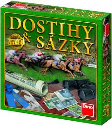 Retro hračka Dino Dostihy a sázky NOVÉ společenská hra