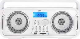 Retro rádio ECG BTR 1000 (White)