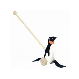 Retro hračka Tučňák na tyči Bino
