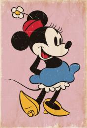 Retro tapeta Fototapeta Minnie Mouse - Retro
