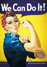 Retro plakát Plakát We can do it ! - můžeme to udělat!