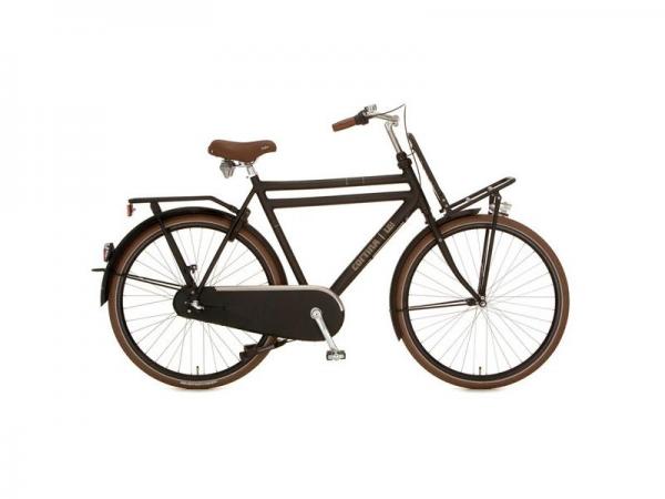 Retro kolo Městské kolo CORTINA Transport 28 pánské matt black 50cm