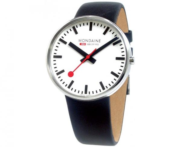 Retro hodinky Mondaine Evolution Giant Size A660.30328.11SBB