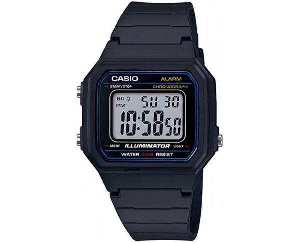 Retro hodinky Casio W 217H-1A