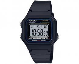 Retro hodinky Casio W 217H-1A