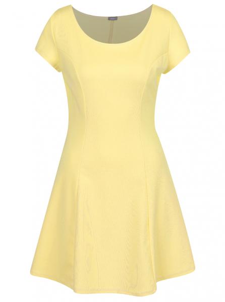 Retro šaty Žluté minišaty ZOOT
